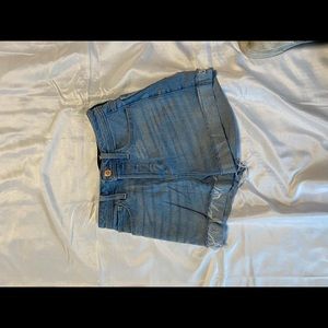 Hollister high rise shorts size 0
